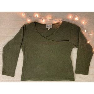 Forest Green Sweater Shirt